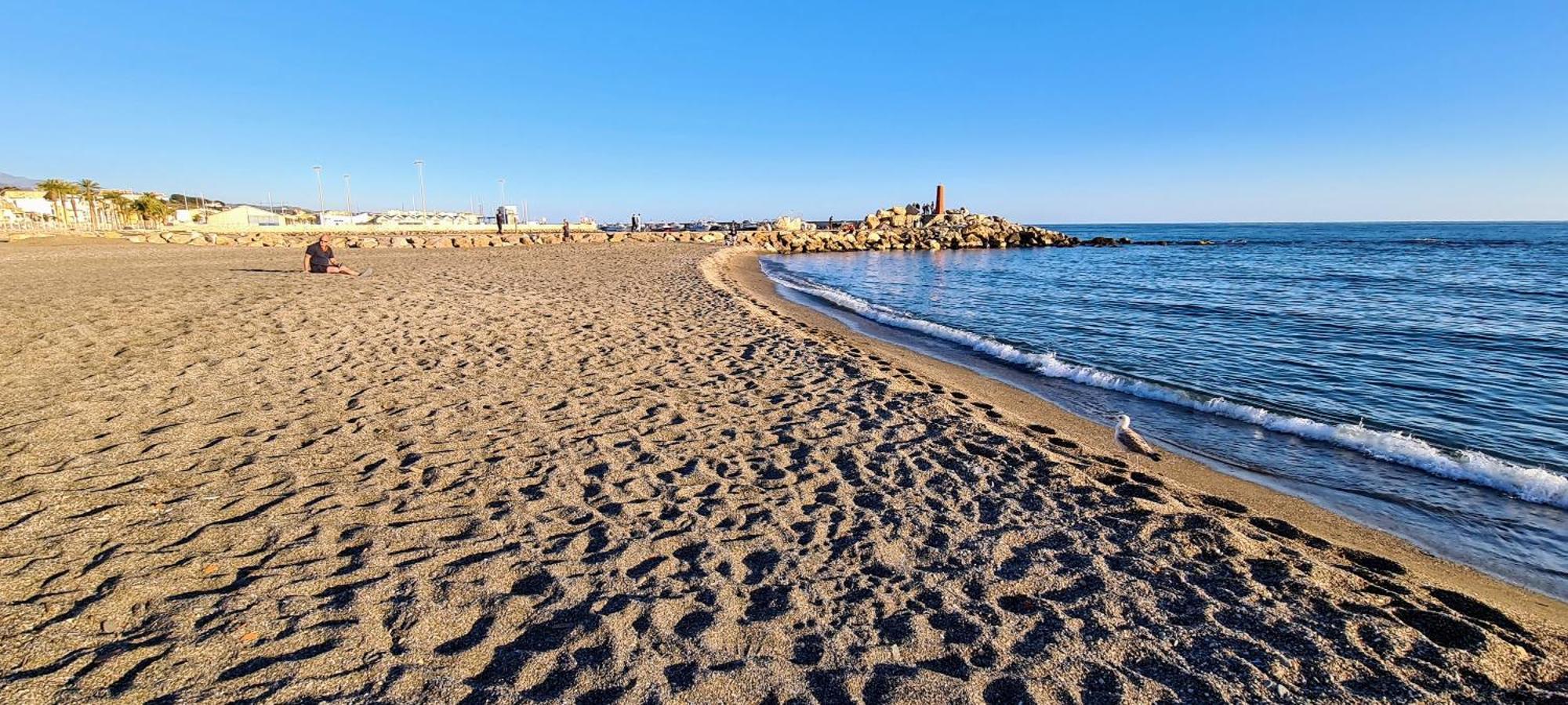 Beach Panorama Caleta Caleta De Velez Buitenkant foto