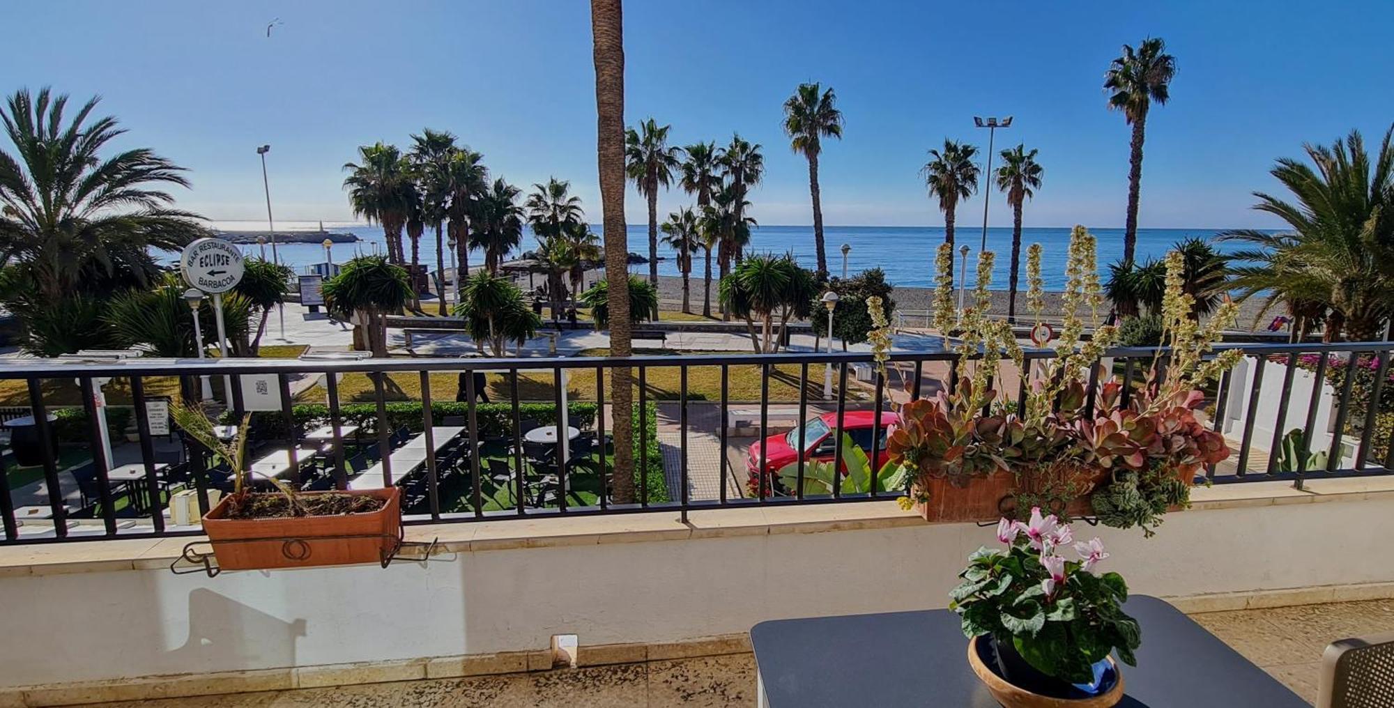 Beach Panorama Caleta Caleta De Velez Buitenkant foto